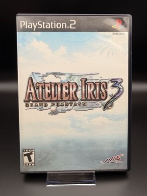 Atelier Iris 3: Grand Phantasm PS2, 2007) Authentic, CIB, Tested, Fast Shipping!
