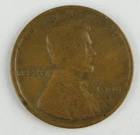 1909-S 1c Lincoln Small Cent Penny G Good Circulated Coin C4309