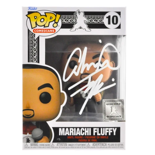 Funko Pop! *Unreleased* Mariachi Fluffy (Black Suit) Signed by Gabriel Iglesias