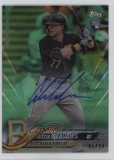 2018 Topps Clearly Authentic Auto Green 86/99 Austin Meadows #CAA-AME Auto 1t0h
