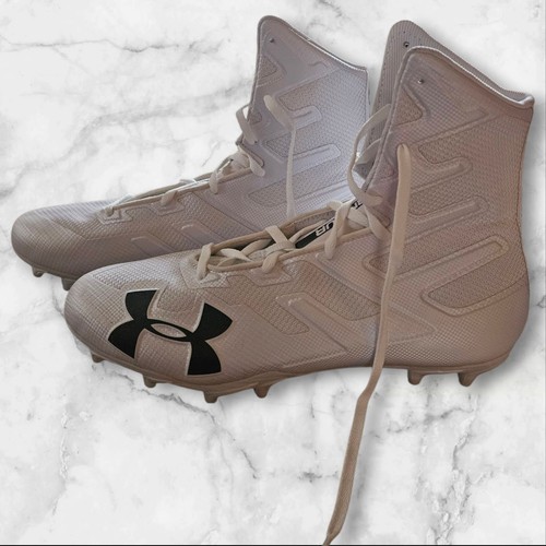 Scarpe da calcio Under Armour Highlight MC uomo taglia 11 bianco nero 3021416-101 - Foto 3 di 12