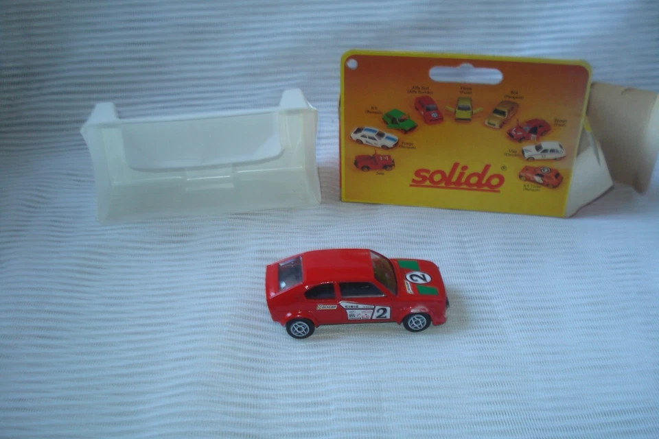 SOLIDO 1310 : Alfa Sud rouge Rallye #2 - Neuf en boîte - Photo 4/4