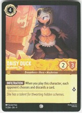 Daisy Duck Musketeer Spy 11/204 Fabled Disney Lorcana