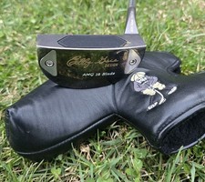 Bobby Grace AMG 18 Blade Putter, 35" Right Hand W/Headcover Original Grip
