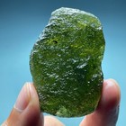 144CT Natural Moldavite | Genuine Czech |Impact Glass| Collector's Energy Stone