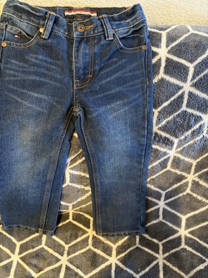Tommy Hilfiger Girls Blue Denim Jeans Straight Leg Size 31 Medium Wash
