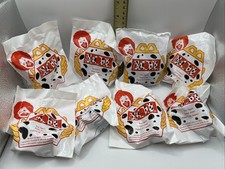 McDonald's Happy Meal Toys 101 Dalmations Lot Of 8 Sealed 1996 Vintage