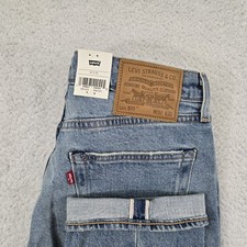 Levis Premium 511 Slim Fit Selvedge Stretch Mens 32x32 Blue Jeans 045116218