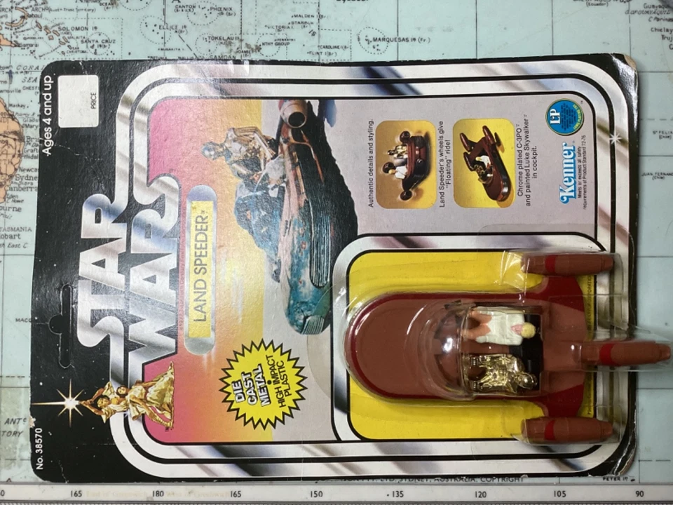 Star  Wars vintage diecast Landspeeder - image 2 of 3