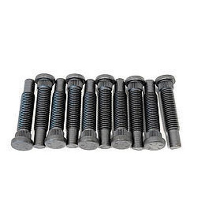 MOSER ENGINEERING 5/8in-11 x 4.0in Wheel Stud Kit .685 Knurl 10pk 8083M