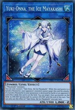 Yu-Gi-Oh TCG HISU-DE037 SE Yuki-Onna, the Ice Mayakashi Hidden Summoners