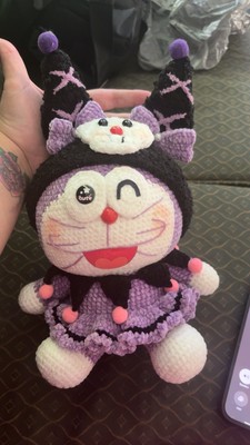 Large Doraemon Dressed As Kuromi￼