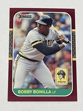 1987 Donruss Opening Day Baseball #167 - Bobby Bonilla - Pittsburgh Pirates