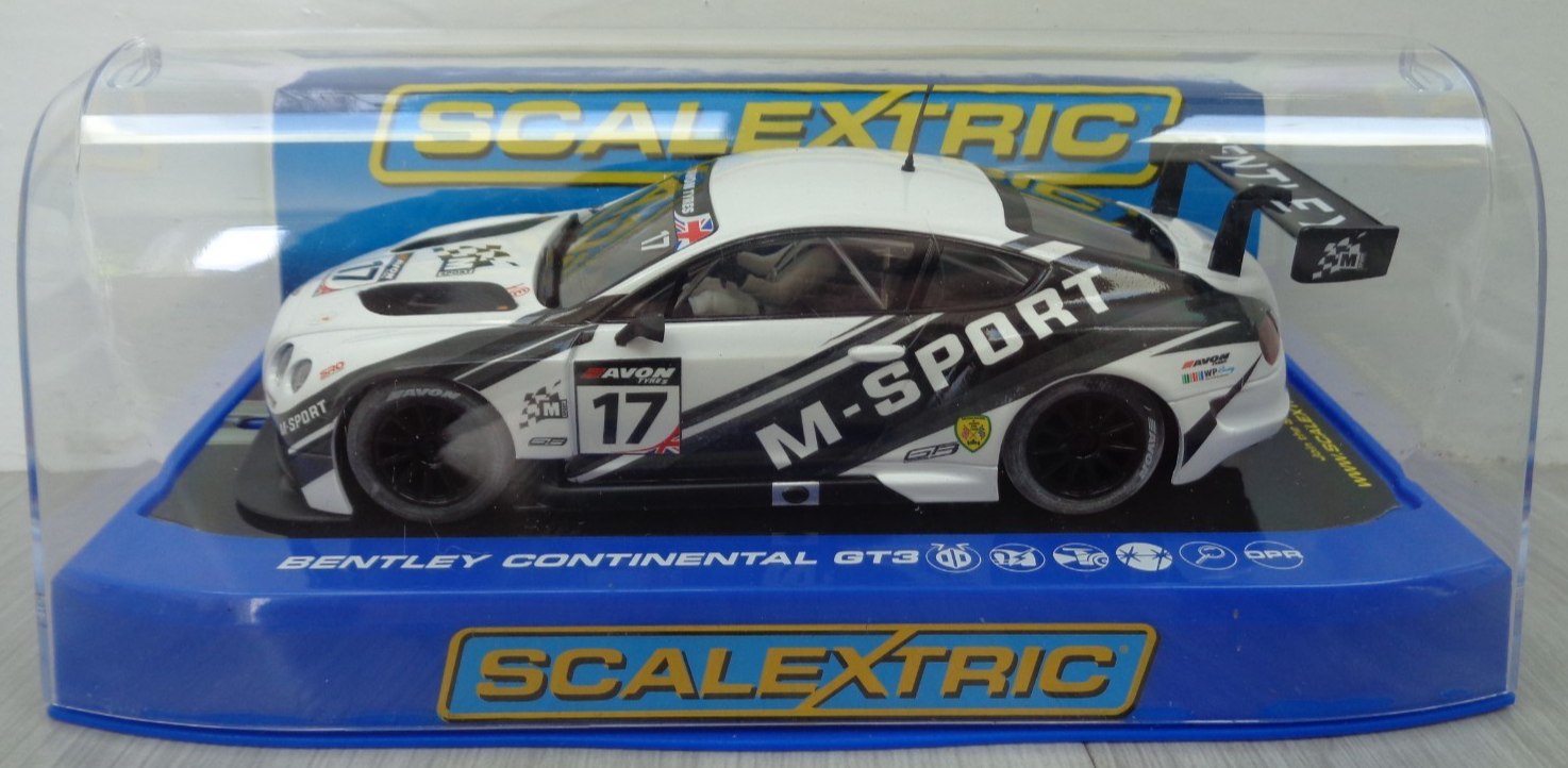 Scalextric C3595 Bentley Continental GT3 British GT 2014 M-Sport No17 NEW