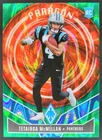 2025 Panini Phoenix Tetairoa McMillan Paragon Green Seismic /25 RC Panthers JV2