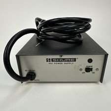 Vintage SHURE PS1A 2 Channel Phantom XLR Power Supply