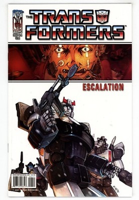 Transformers: Escalation #6/A NM- 9.2 2007  E.J. Su Cover