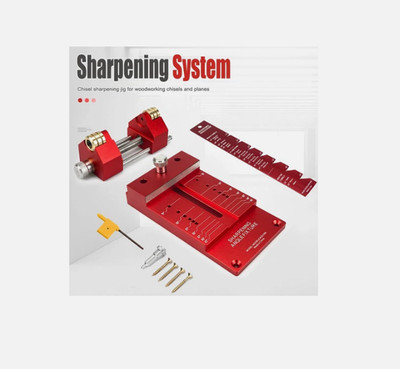 Sharpening System Honing Guide Holder Angle Fixture Gauge For Woodworking Chisel