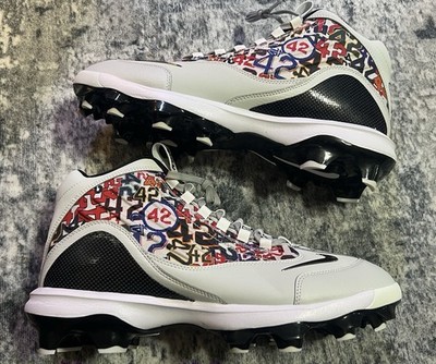 Nike Griffey 2 MCS Jackie Robinson Day  Baseball Cleat Size 11 HJ4509-001 NEW