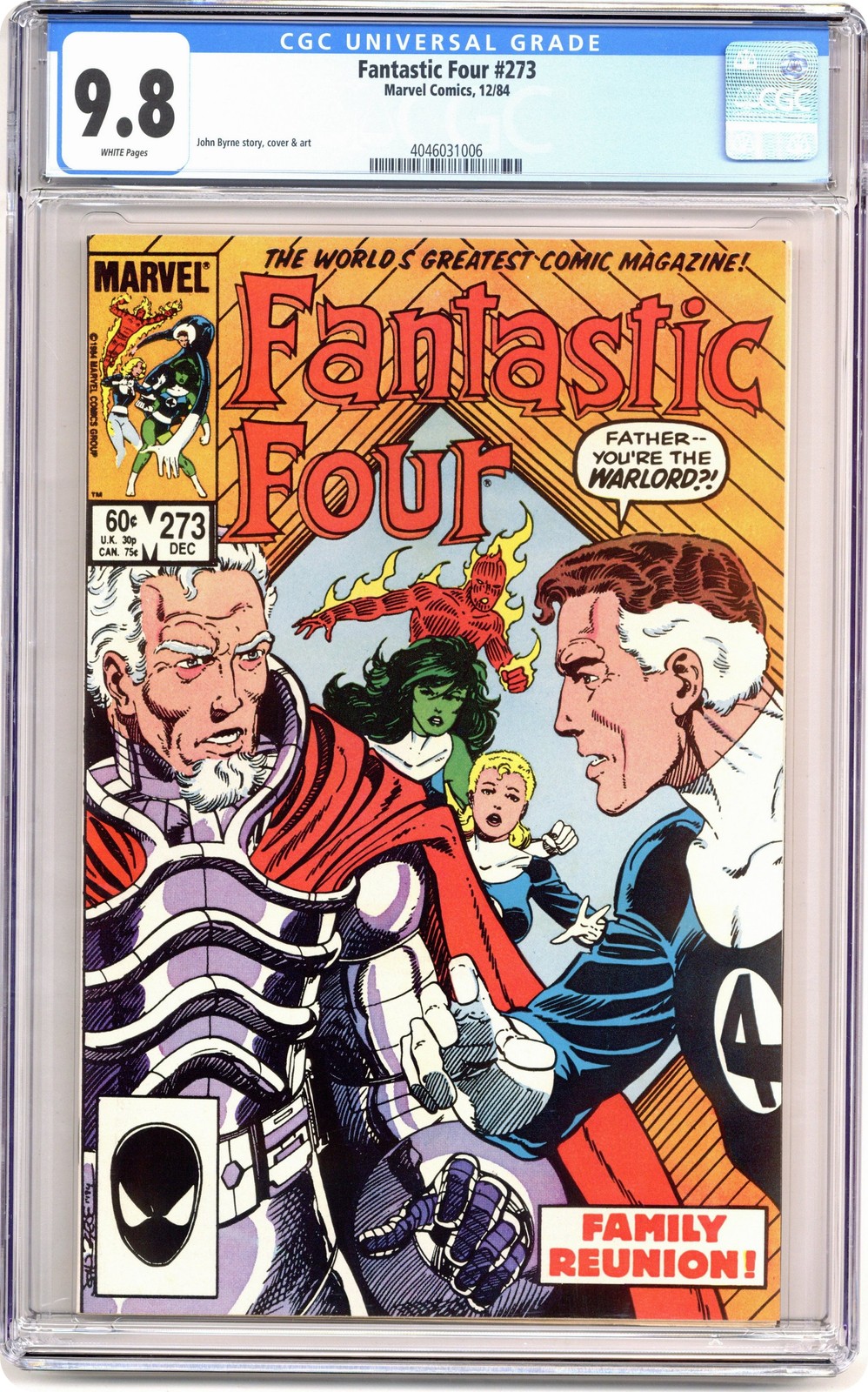 アメコミリーフ Fantastic Four #273 CGC 7.0 if BLOCK]><![endif]-->Fantastic Four #273 Value - GoCollect