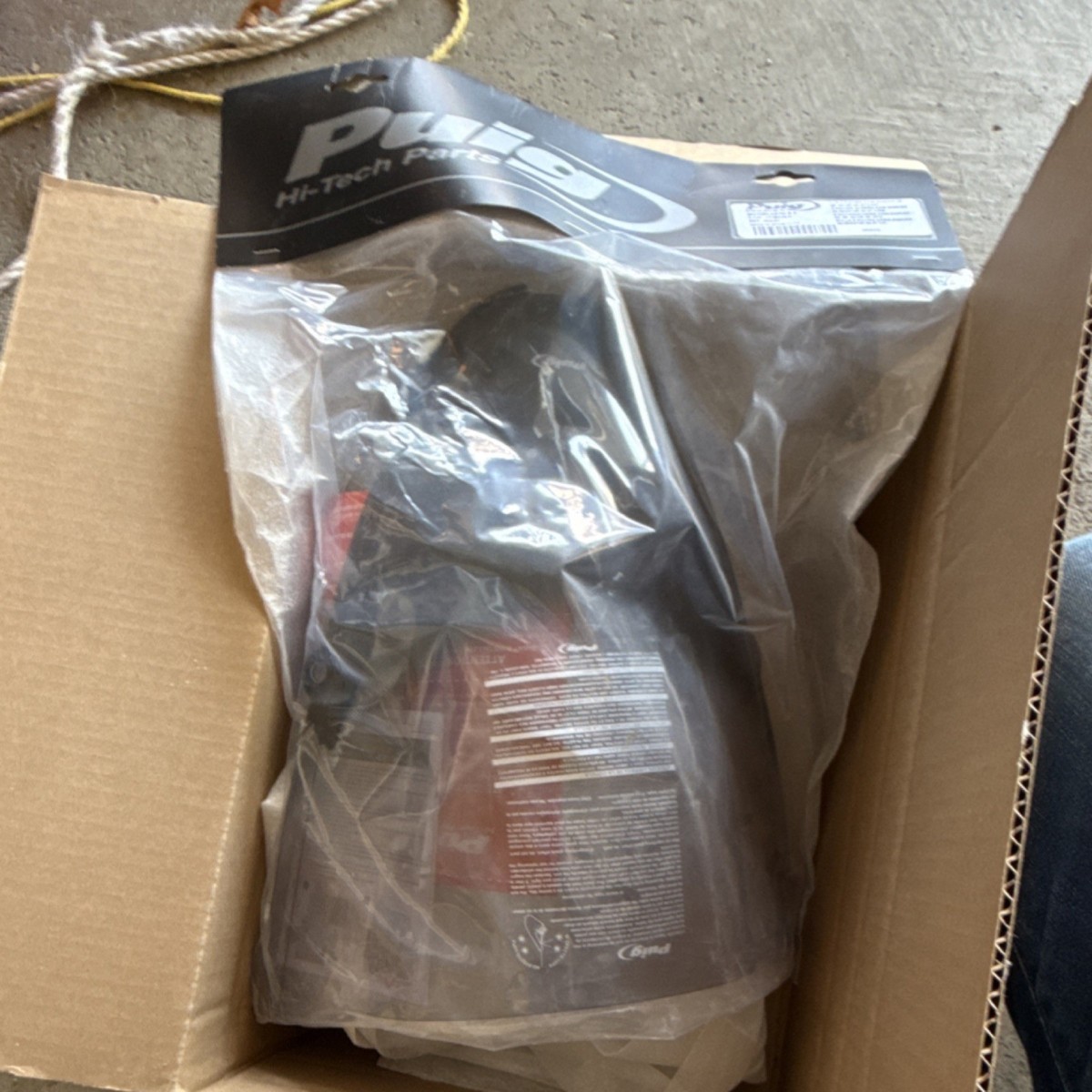PUIG HI-TECH PARTS - 4053H - Z-Racing Windscreen for Kawasaki