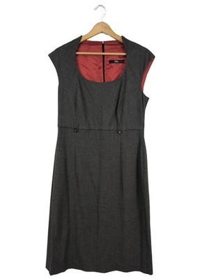 S.OLIVER Empirekleid Damen Kleid Gr. DE 42 hellgrau Elegant