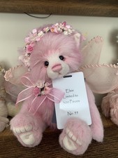 Charlie Bear Elsie, Mohair pink fairy VERY RARE SOUGHT AFTER SO SWEET🩷
