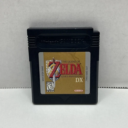 The Legend of Zelda Link's Awakening DX Game Boy Color 1998 Battery Saves