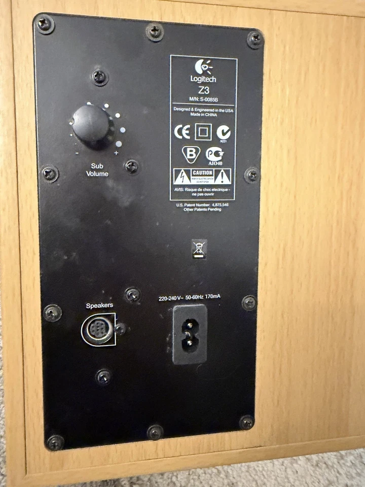 Logitech Z3 PC Lautsprechersystem - Bild 3 von 3