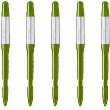 Innovative Soil Moisture Sensor Set of 5 with Color Changing Indicators - Green