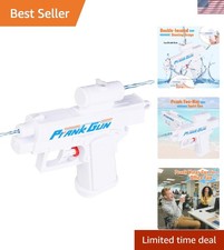 Ultimate Two-Way Prank Water Gun for Endless Summer Fun - Compact Durable