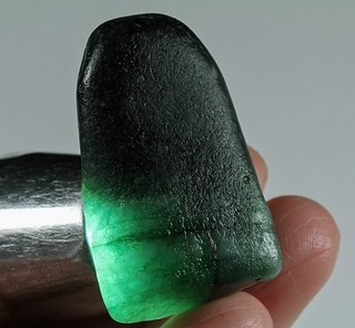 Cristallo smeraldo verde brasiliano naturale 100 ct sfaccettatura esemplare grezzo YMDa3262