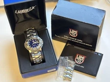 Luminox Navy Seals Limited Edition 3200 Military Watch with Box & Gift Used
