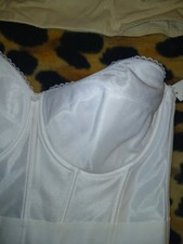 Dominique Juliet Underwire Bustier Longline Body Shaper White Size 44D