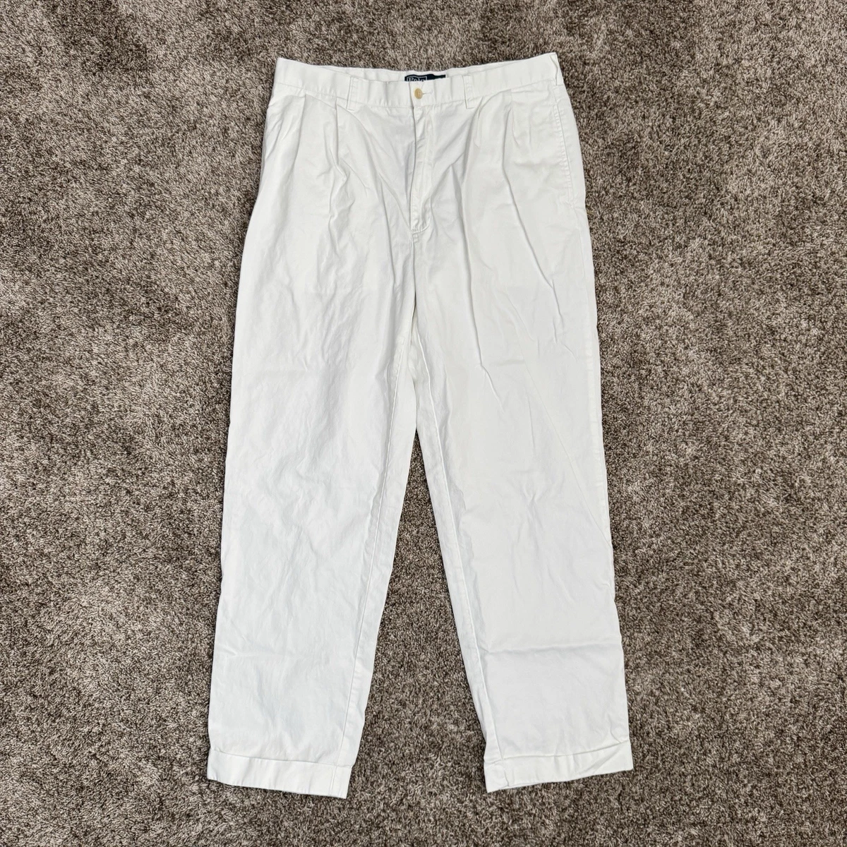Polo Ralph Lauren White Pants for Men for sale | eBay