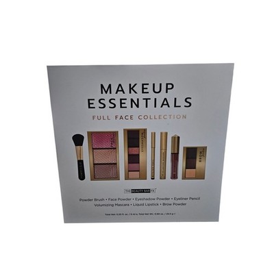 The Beauty Bar Makeup Essentials Full Face Collection, 0.20 fl oz/6 mL NIB 