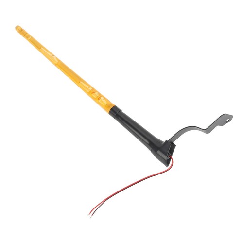 2Pcs Whip Lights 340mm Long Amber Lighted Antenna Flagpole Lamp For ATV UTV CRY - Picture 5 of 12