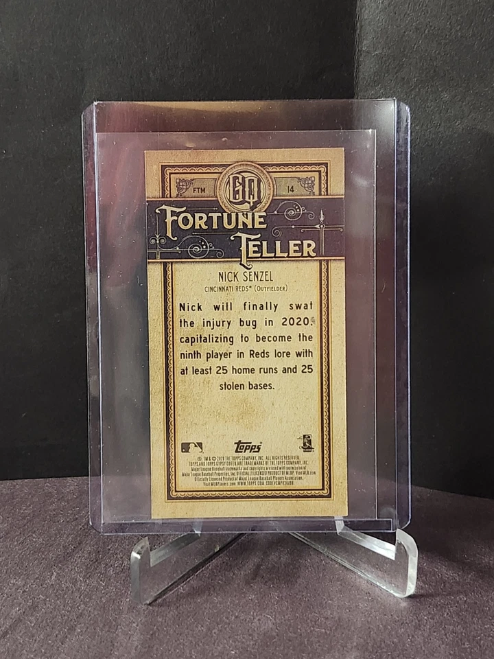 2020 Topps Gypsy Queen Fortune Teller Mini #FTM14 Nick Senzel - Image 2 of 2
