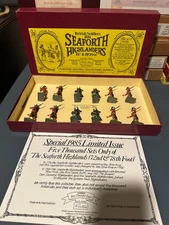 LIMITED EDITION BRITAINS TS #5185 *** 1881 SEAFORTH HIGHLANDERS 72ND & 78TH FOOT