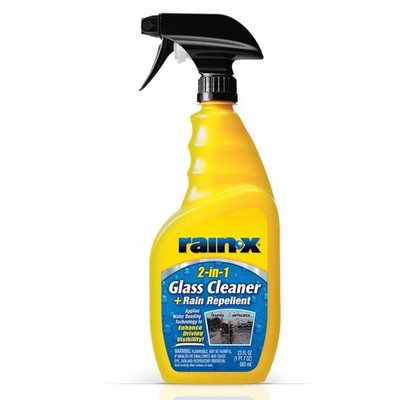 Rain-X 5071268 2-in-1 Glass Cleaner and Rain Repellant 23 oz.