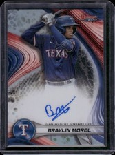 2024 Bowman's Best #B24-BMO Braylin Morel Best of 2024 Autographs