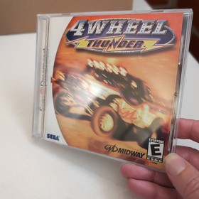 4 Wheel Thunder (Sega Dreamcast, 2000)  Mint Condition Complete No Scratches