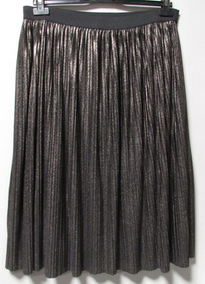 Betty & Co Damen Plissee Rock Gold Größe 44 Midirock Minirock Maxirock (106