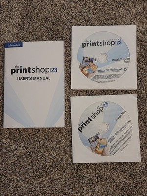 Broderbund The Print Shop Deluxe Version 23