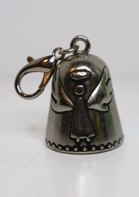 Guardian Angel Bell Someone to Watch Over Me Keychain Bell  Motorcycle Bell