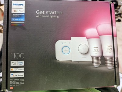 Philips Hue White & Color Ambiance Starter Kit E27 1100 lm   NEU versiegelt