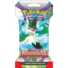 pokmon trading card game paldea evolved sleeved boosters Pokemon Scarlet & Violet Checklane 288-Blister Pack Case and Dedenne shine as Tera Pokmon ex Pokemon Scarlet & Violet Paldea