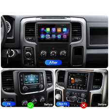 Android 13 Car Radio for Dodge 2013-2018 RAM 1500/2500/3500 Manual  Auto AC 