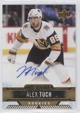 2017-18 Upper Deck Overtime Rookies Gold Foil Auto Alex Tuch #102 Auto 1r5
