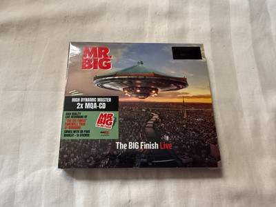 Mr. Big - The Big Finish Live 2MQA-CD 2024 evoXS Import SEALED 80s Rock OOP RARE
